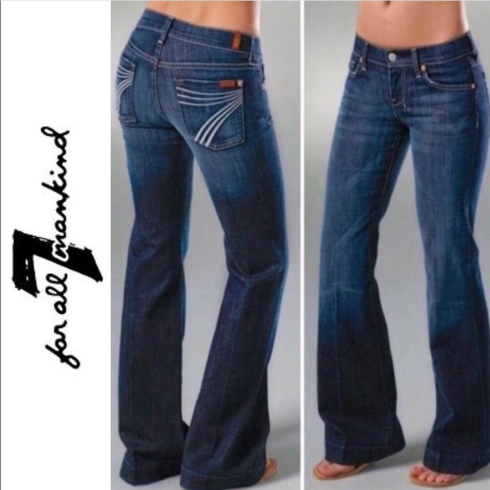 7 FOR ALL MANKIND Dojo Jeans Sz 26